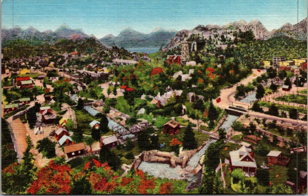 Famous Roadside America Shartlesville PA Vintage Postcard SP17-28